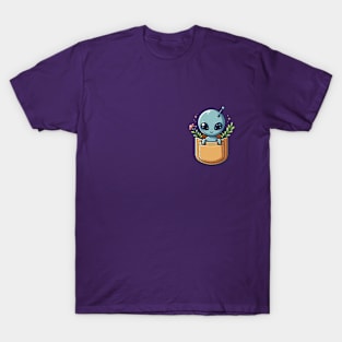 pocket alien T-Shirt